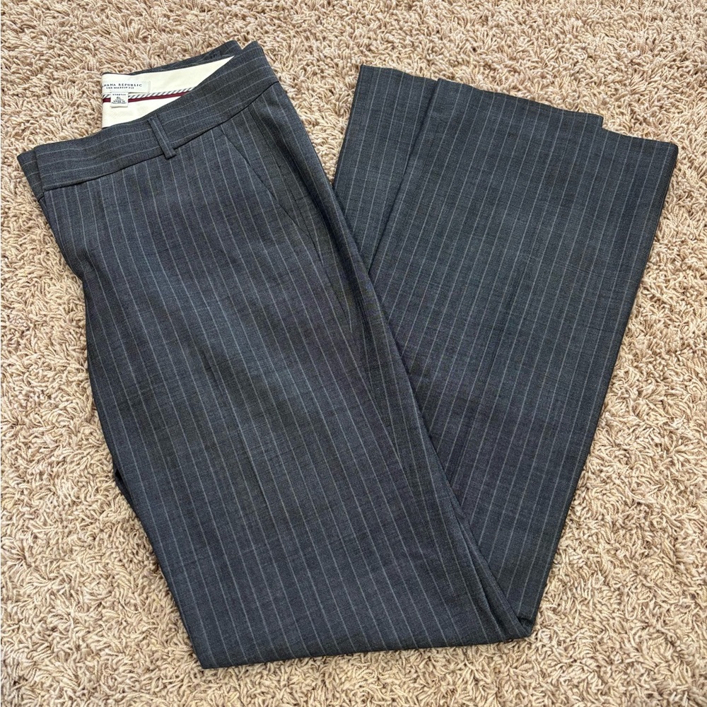 Banana Republic Pinstripe Dress Pants